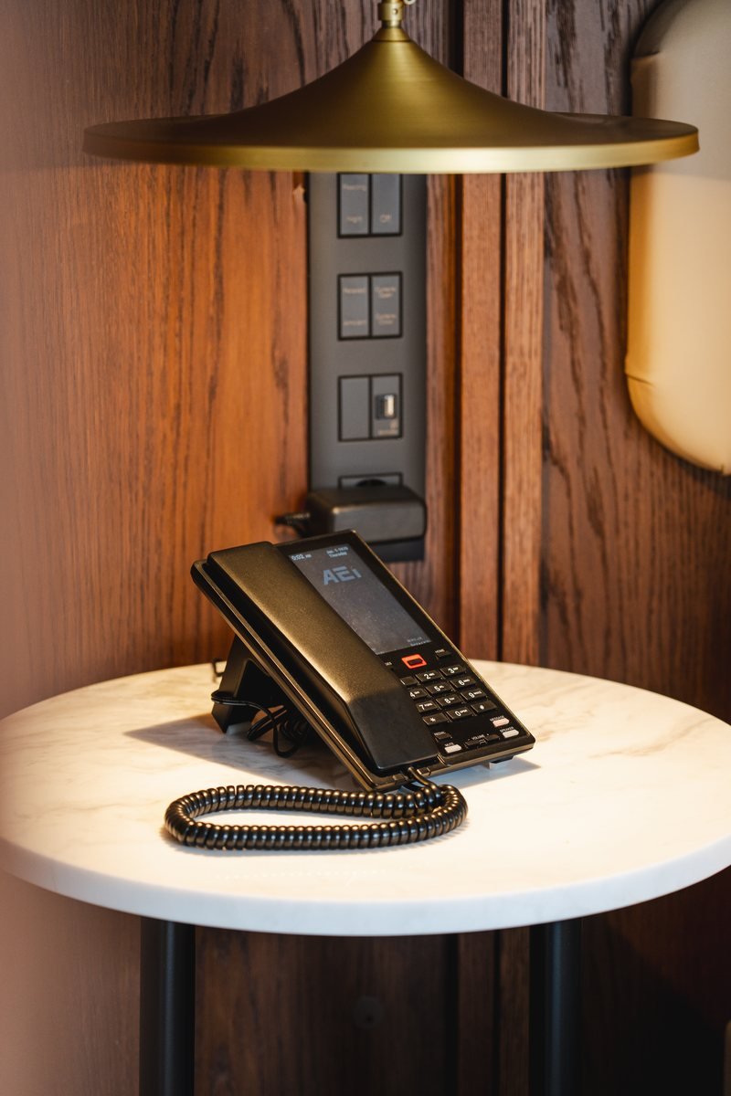 AEi VM Series Bedside Master Hotel Phone Real Photo