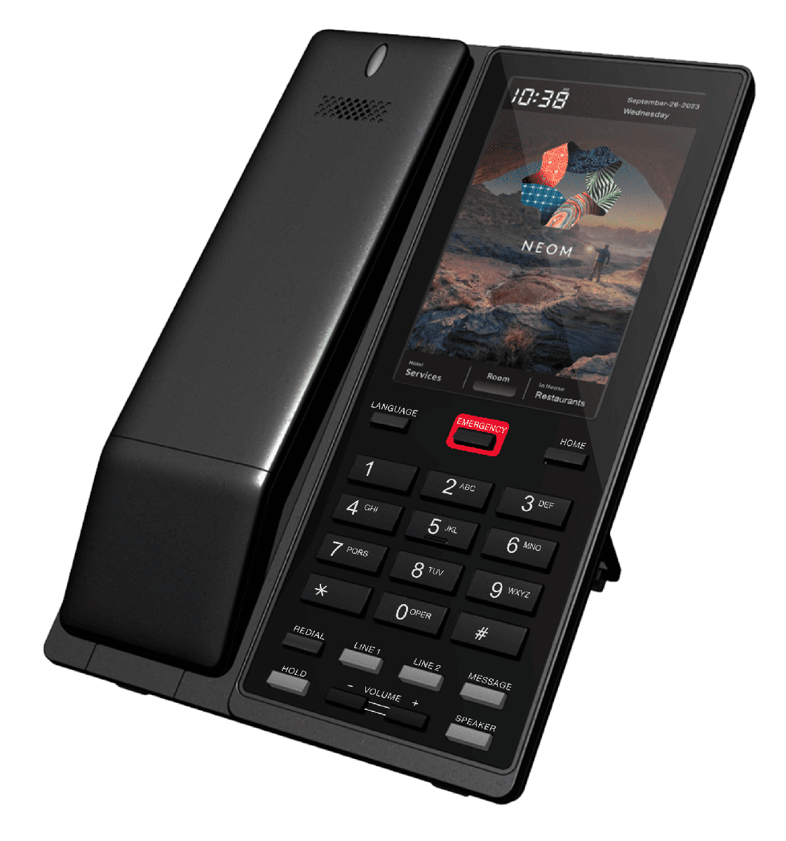 AEi VM-8200-SMKLT Cordless DECT NEOM Luxury Edition