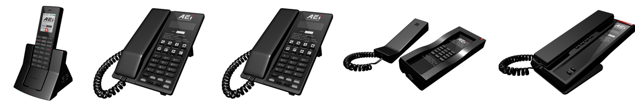 AEi Communications Complete Hospitality Phone Portfolio
